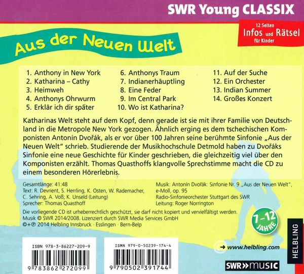 Produktbild: Aus der Neuen Welt