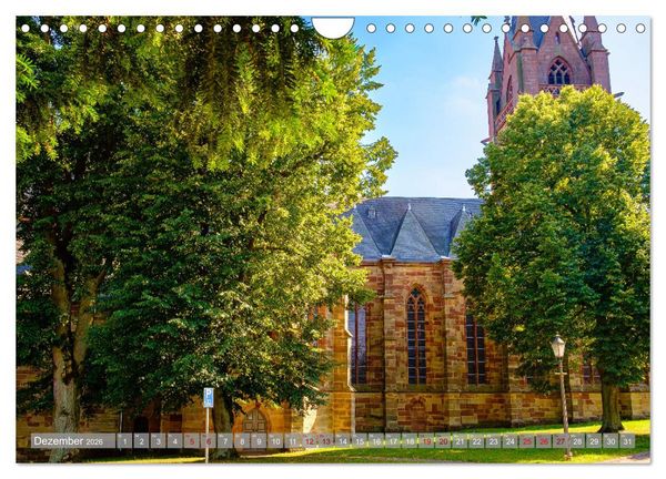 Produktbild: Ein Blick auf Frankenberg an der Eder (Wandkalender 2026 DIN A4 quer), CALVENDO Monatskalender