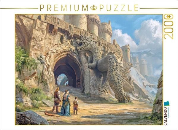 CALVENDO Puzzle Steinerne Echos | 2000 Teile Lege-Größe 90 × 67 cm Foto-Puzzle für glückliche Stunden