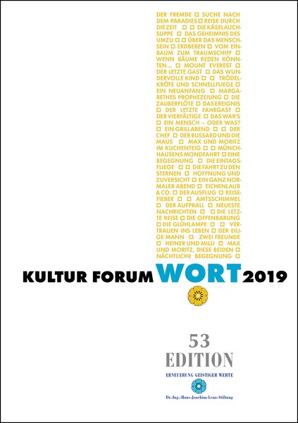 Produktbild: Kultur Forum Wort 2019