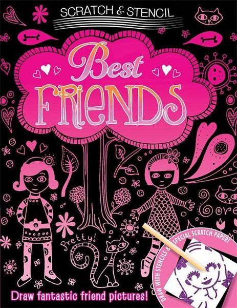 Produktbild: Scratch & Stencil Best Friends