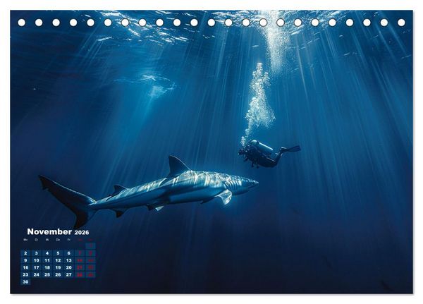 Produktbild: Meeresgr&ouml;&szlig;en (Tischkalender 2026 DIN A5 quer), CALVENDO Monatskalender