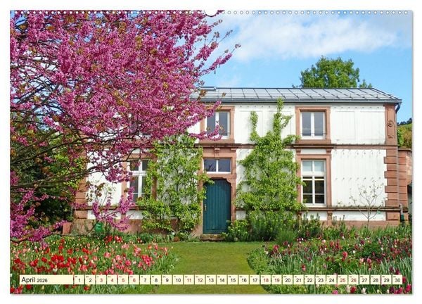 Produktbild: Der Hermannshof Das Parkjuwel in Weinheim an der Bergstra&szlig;e (hochwertiger Premium Wandkalender 2026 DIN A2 quer), Kunstdruck in Hochglanz