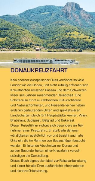 Produktbild: TRESCHER Reiseführer Kreuzfahrten Donau