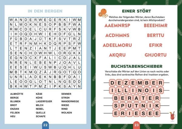 Produktbild: R&auml;tsel f&uuml;r die Winterzeit