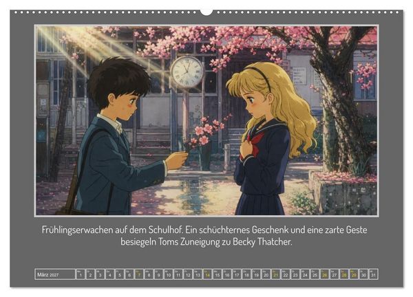 Produktbild: Die Freiheit am Mississippi (hochwertiger Premium Wandkalender 2027 DIN A2 quer), Kunstdruck in Hochglanz