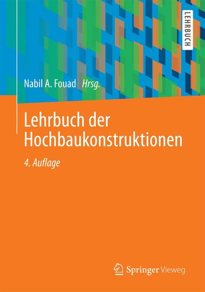 Produktbild: Lehrbuch der Hochbaukonstruktionen
