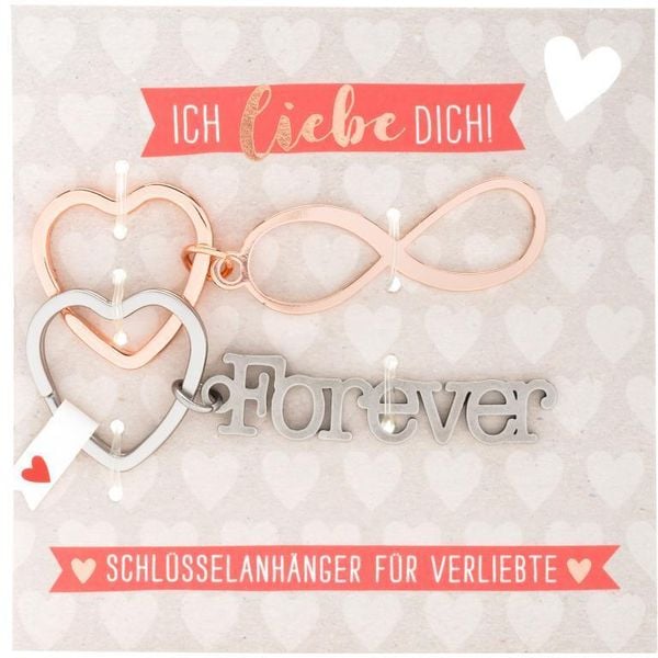 Anhänger-Set Schlüsselworte Forever