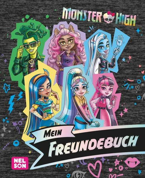 Monster High: Mein Freundebuch, Gebundene Ausgabe von , Nelson, 9783845125299