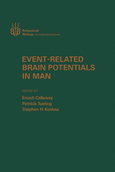 Produktbild: Event-Related Brain Potentials in Man