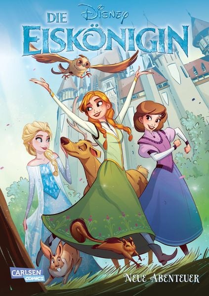 Disney Die Eiskönigin - Neue Abenteuer: Über Grenzen hinweg, Taschenbuch von Walt Disney,Joe Caramagna, Carlsen, 978-3-551-73007-7