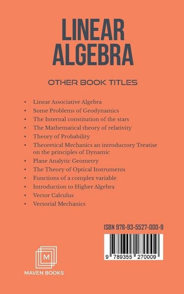Produktbild: Linear Algebra