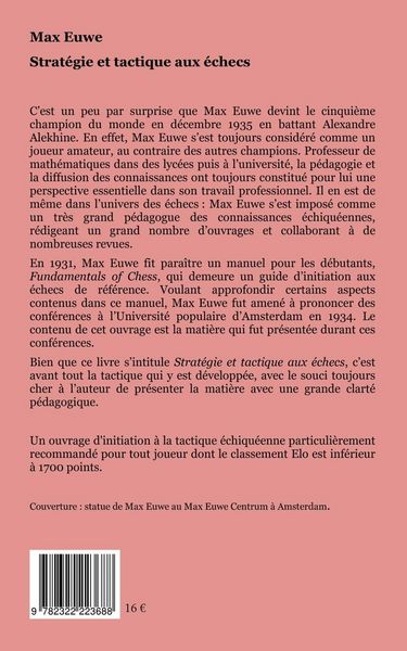 Produktbild: Strat&eacute;gie et tactique aux &eacute;checs