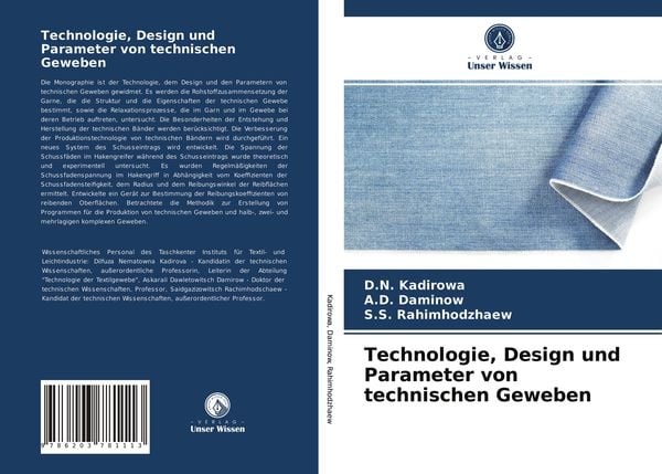 Produktbild: Technologie, Design und Parameter von technischen Geweben