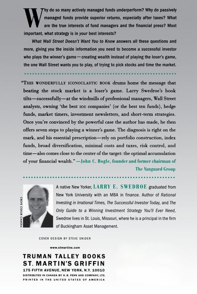 Produktbild: What Wall Street Doesn't Want You to Know