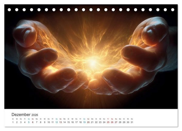 Produktbild: Balance des Lebens (Tischkalender 2026 DIN A5 quer), CALVENDO Monatskalender