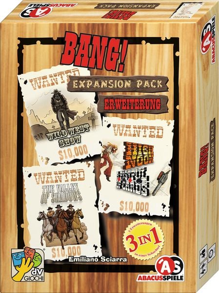 ABACUSSPIELE - BANG! Expansion Pack (2. Erweiterung)