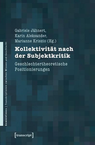 Produktbild: Kollektivit&auml;t nach der Subjektkritik
