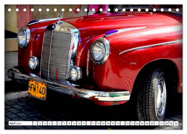 Produktbild: Auto-Legenden - Mercedes 180 (Tischkalender 2025 DIN A5 quer), CALVENDO Monatskalender