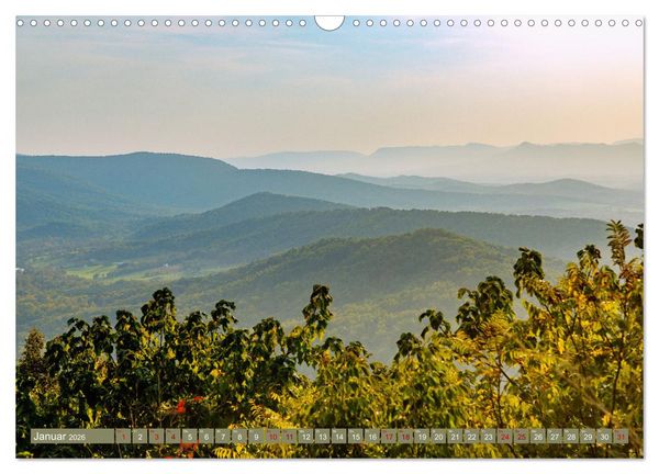 Produktbild: Virginia. Amerikanische Sch&ouml;nheit zwischen K&uuml;ste und Bergen (Wandkalender 2026 DIN A3 quer), CALVENDO Monatskalender