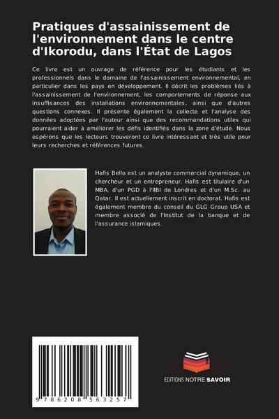 Produktbild: Pratiques d'assainissement de l'environnement dans le centre d'Ikorodu, dans l'&Eacute;tat de Lagos