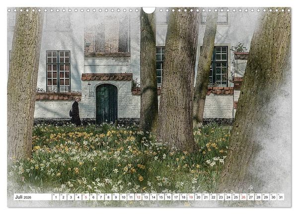 Produktbild: Br&uuml;gge, die Perle von Flandern (Wandkalender 2026 DIN A3 quer), CALVENDO Monatskalender