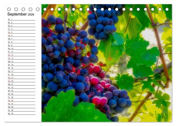 Produktbild: Piemont und Turin (Tischkalender 2026 DIN A5 quer), CALVENDO Monatskalender