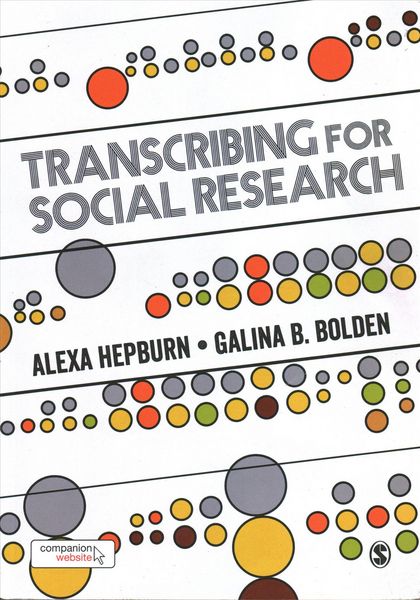 Produktbild: Transcribing for Social Research