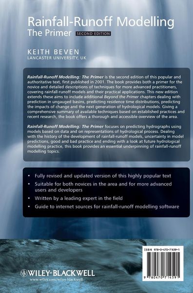 Produktbild: Rainfall-Runoff Modelling 2e