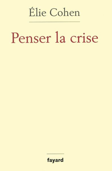 Produktbild: Penser la crise