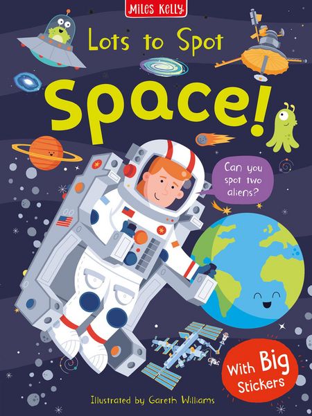 Produktbild: Miles, B: Space Sticker Book