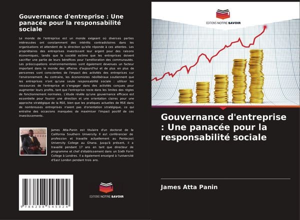 Produktbild: Gouvernance d'entreprise : Une panac&eacute;e pour la responsabilit&eacute; sociale