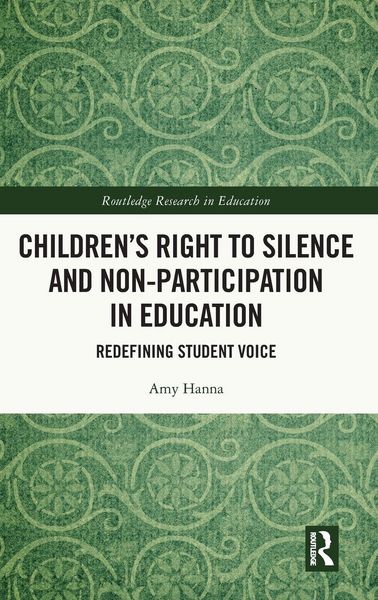 Produktbild: Children's Right to Silence and Non-Participation in Education
