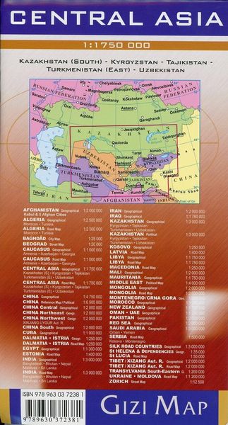 Produktbild: Central Asia Geographical