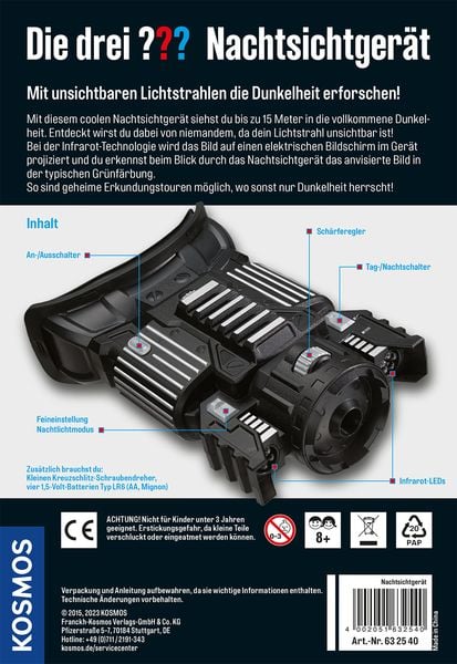 Produktbild: Die drei ??? Nachtsichtger&auml;t