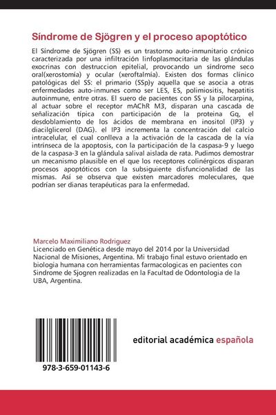 Produktbild: S&iacute;ndrome de Sj&ouml;gren y el proceso apopt&oacute;tico