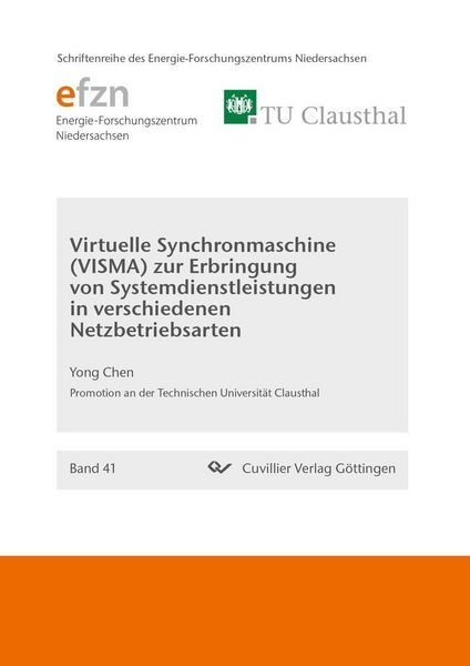 Produktbild: Virtuelle Synchronmaschine (VISMA) zur Erbringung von Systemdienstleistungen in verschiedenen Netzbetriebsarten