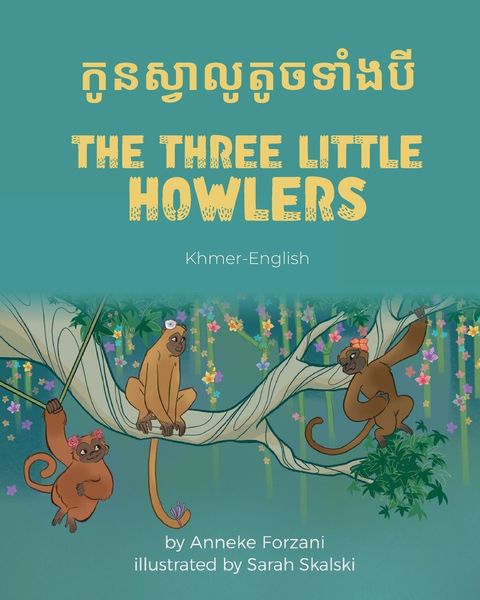 Produktbild: The Three Little Howlers (Khmer-English)