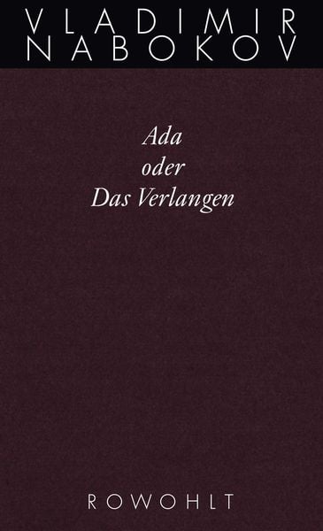 Produktbild: Ada oder Das Verlangen