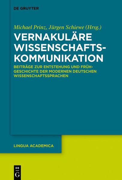 Produktbild: Vernakul&auml;re Wissenschaftskommunikation