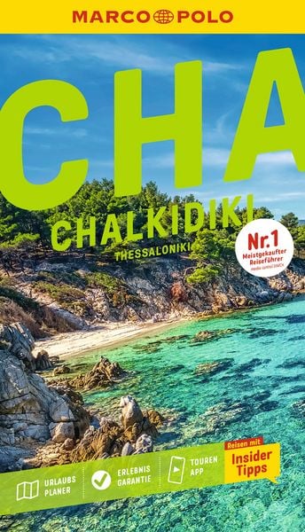 MARCO POLO Reiseführer Chalkidikí, Thessaloníki, Taschenbuch von Klaus Bötig , Klio Verigou, MairDuMont, 9783829742597