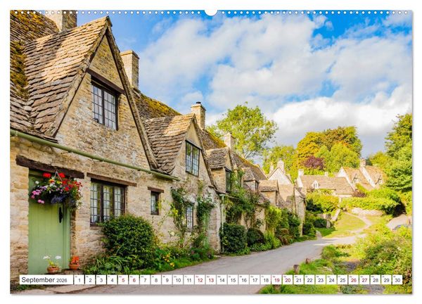 Produktbild: Die englischen Cotswolds (Wandkalender 2026 DIN A2 quer), CALVENDO Monatskalender