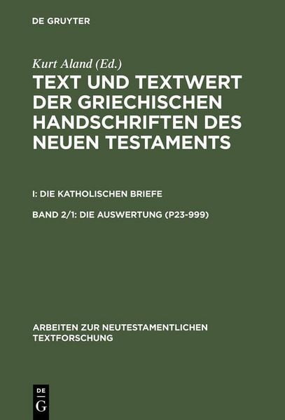 Produktbild: 1: Die Auswertung (P23-999). 2: Die Auswertung (1003-2805)
