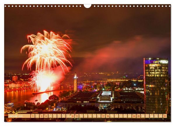 Produktbild: Von K&ouml;lner D&auml;chern (Wandkalender 2026 DIN A3 quer), CALVENDO Monatskalender