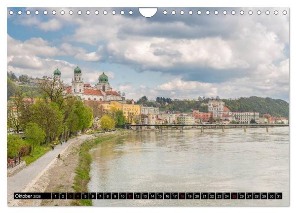 Produktbild: Passau, das Venedig Bayerns (Wandkalender 2026 DIN A4 quer), CALVENDO Monatskalender