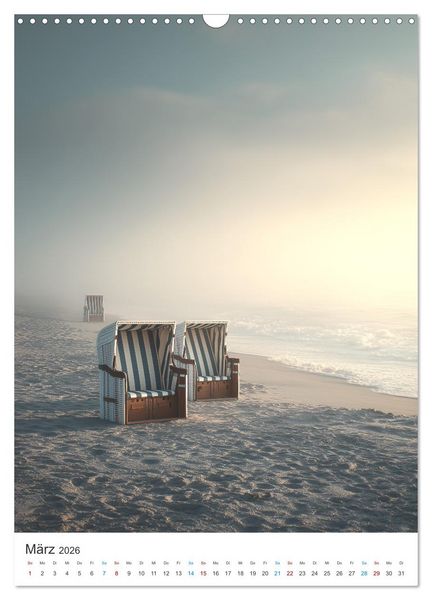 Produktbild: Sehnsucht Strand (Wandkalender 2026 DIN A3 hoch), CALVENDO Monatskalender