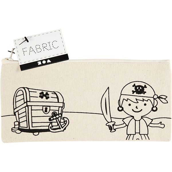 Produktbild: Creativ Company M&auml;ppchen, Piraten, Gr&ouml;&szlig;e 21x9 cm, 245 g, Hellnatur, 1 Stk