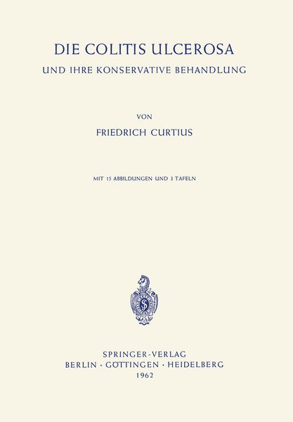 Produktbild: Die Colitis Ulcerosa und ihre Konservative Behandlung