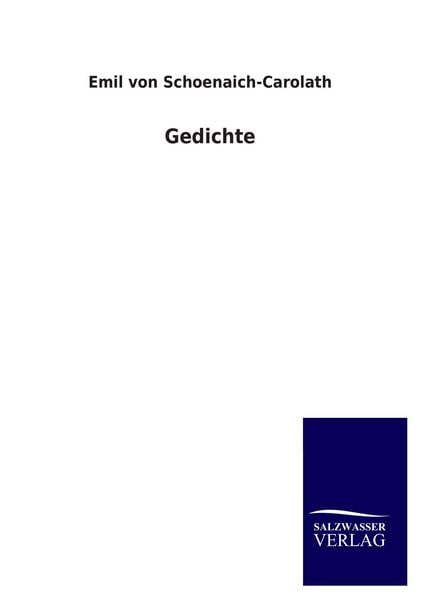 Produktbild: Gedichte