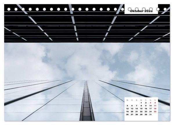 Produktbild: Moderne Architektur. Impressionen (Tischkalender 2026 DIN A5 quer), CALVENDO Monatskalender